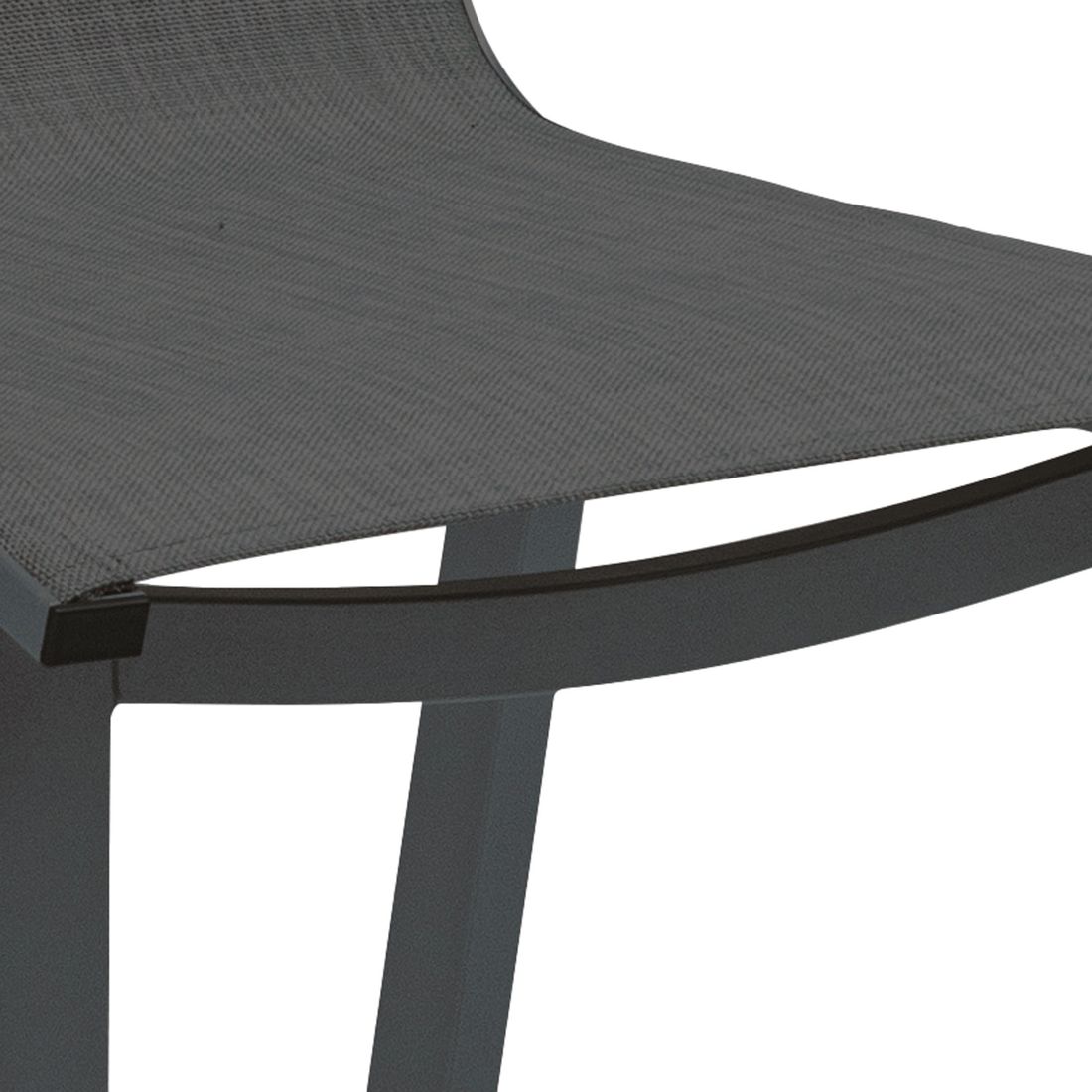 Kettler Rasmus Garten-Barstuhl Aluminium/Outdoorgewebe