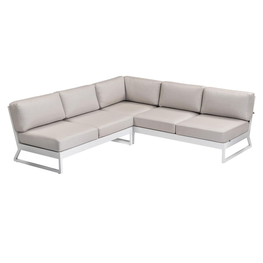Kettler Ocean Skid Platform Ecklounge Aluminium/Sunbrella