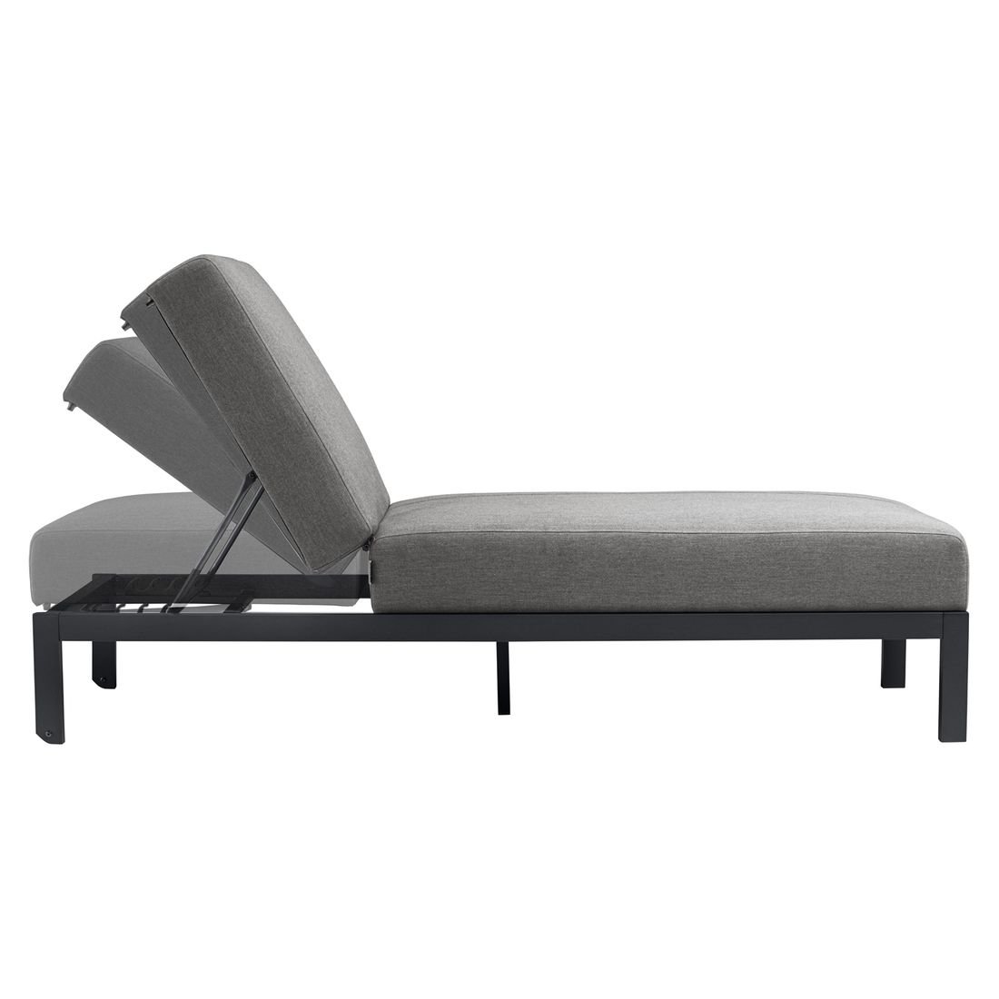 Kettler Pure Gartenliege verstellbar Aluminium/Sunbrella