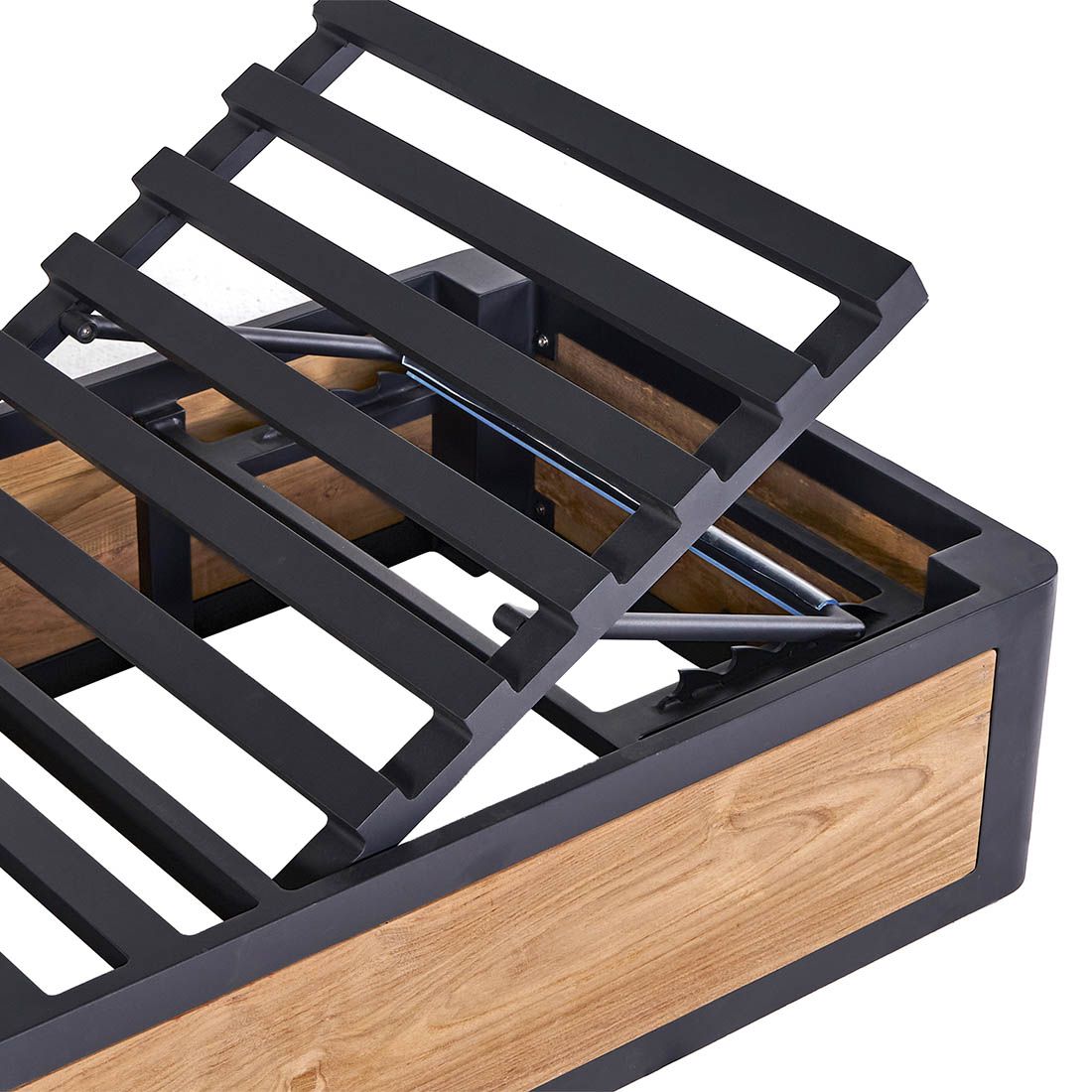 OUTLIV. Paros Loungeset inkl. Loungetisch Aluminium/Teak/Olefin
