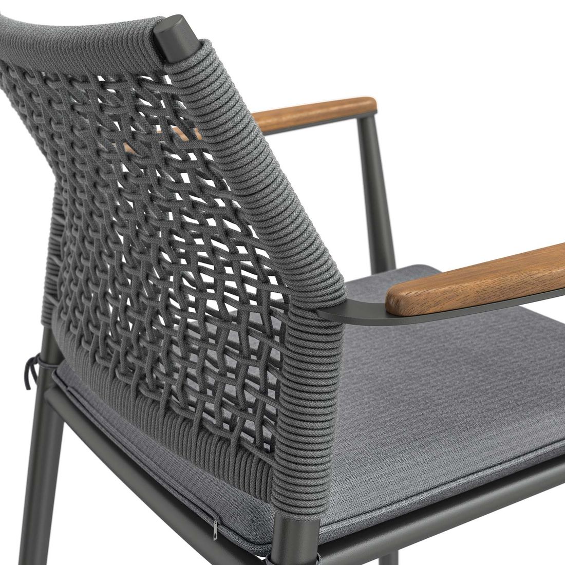 OUTLIV. Aruba Stapelsessel Aluminium/Rope