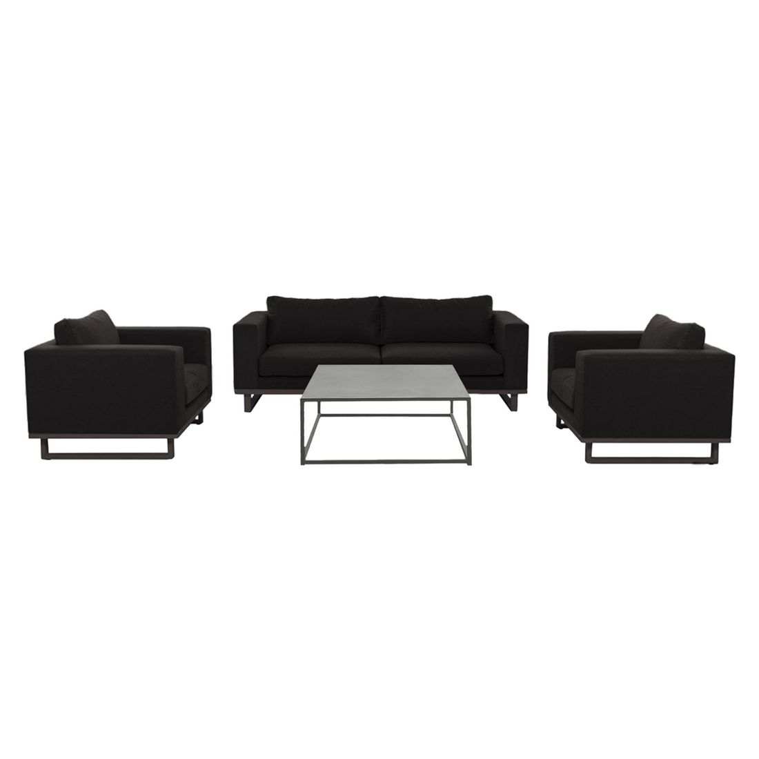 OUTLIV. Miami Loungeset Aluminium/Sunbrella