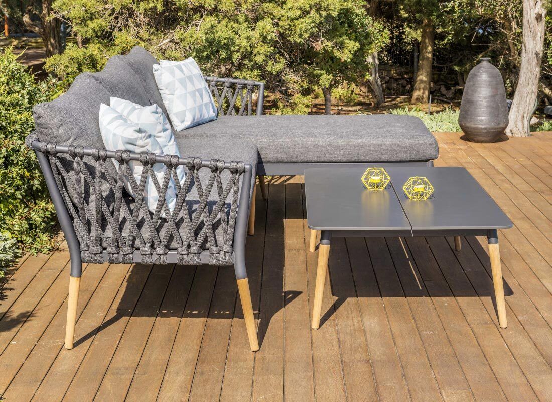 LifestyleGarden Ipanema Ecklounge Aluminium/Olefin