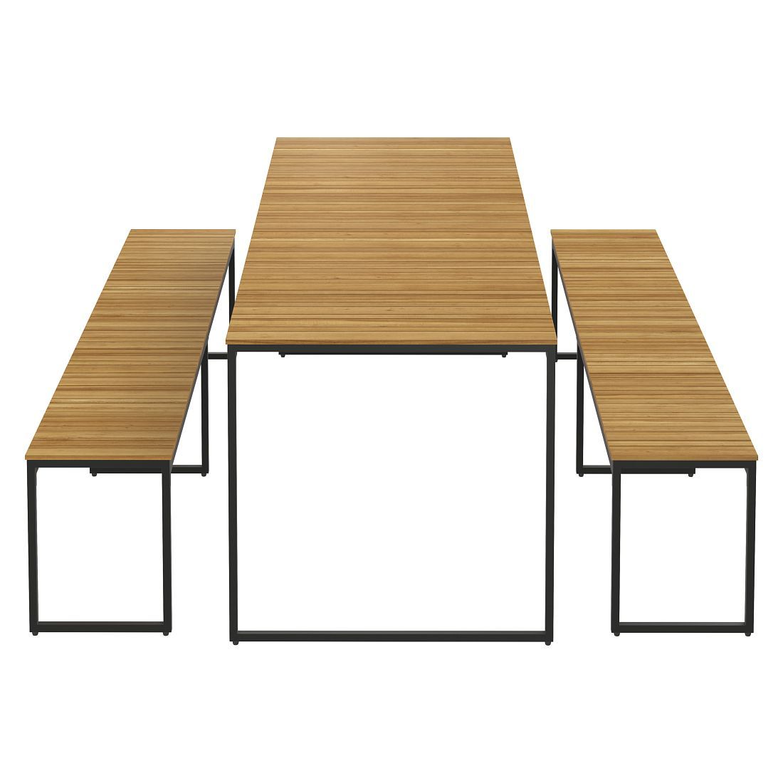 OUTLIV. Floris Gartenmöbel-Set L (6 Plätze) Tisch 210x78cm