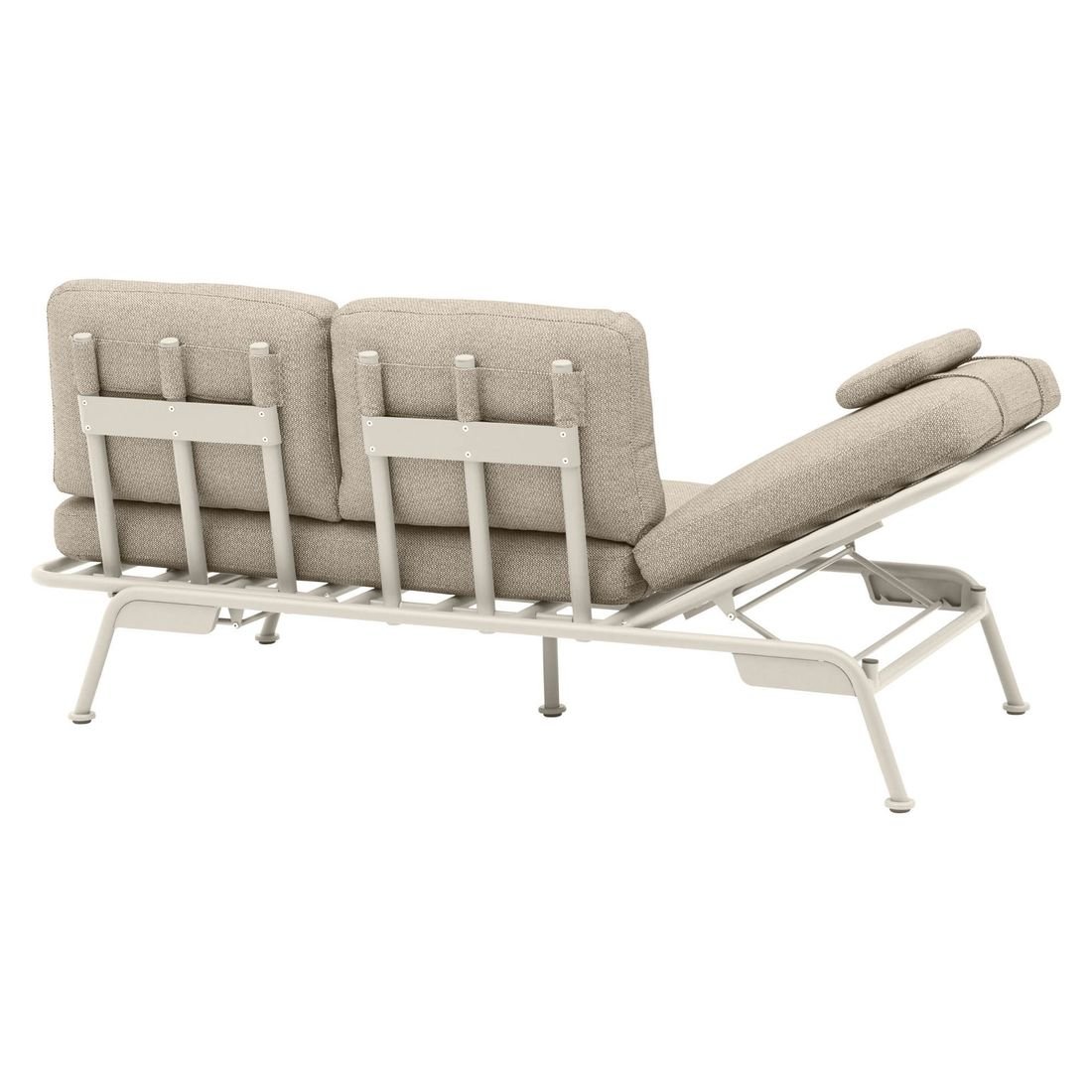 Zebra Somerset Diningsofa Aluminium/Sunproof