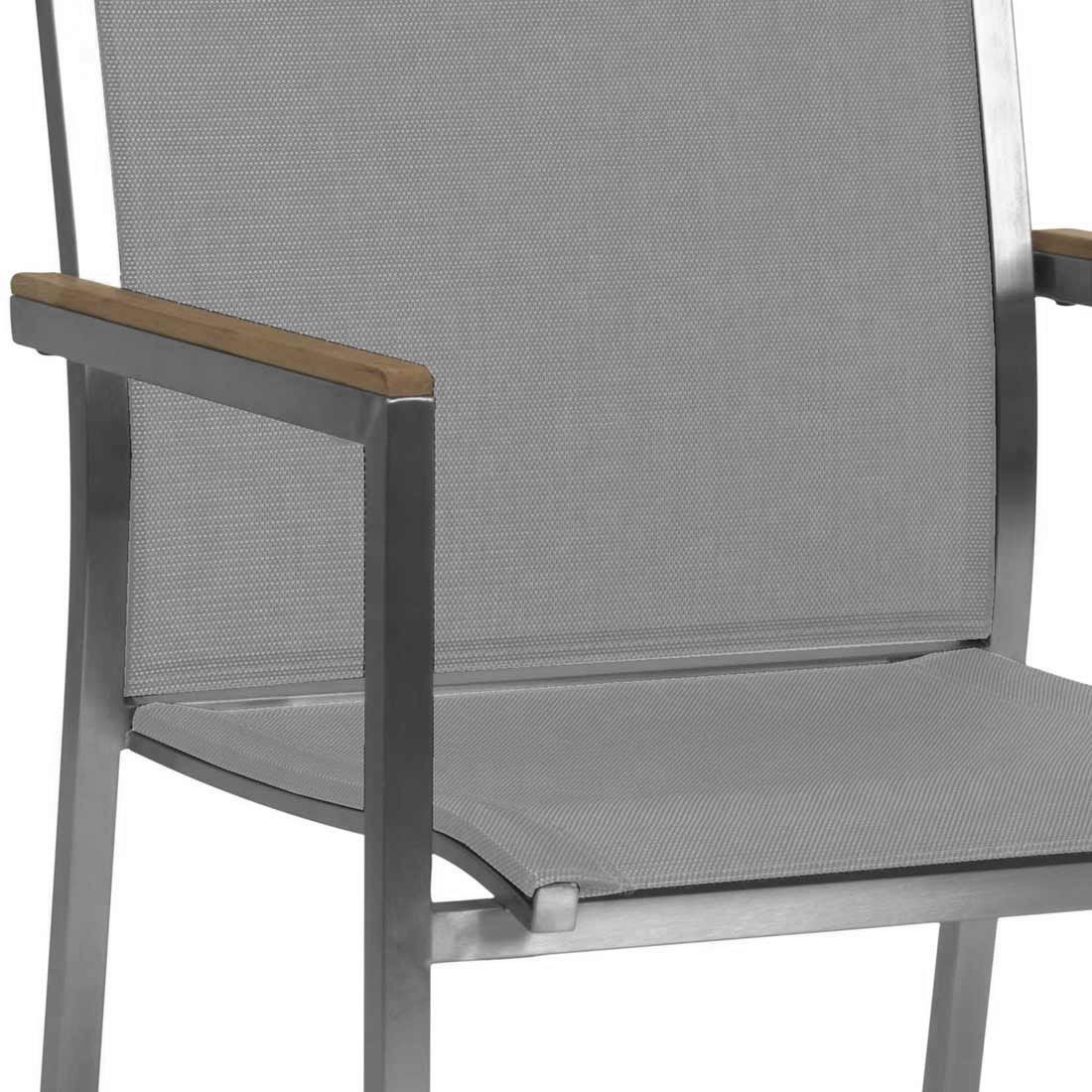 Stern Polaris Gartenmöbel-Set L (6 Plätze) mit OUTLIV. Tisch 220x100cm