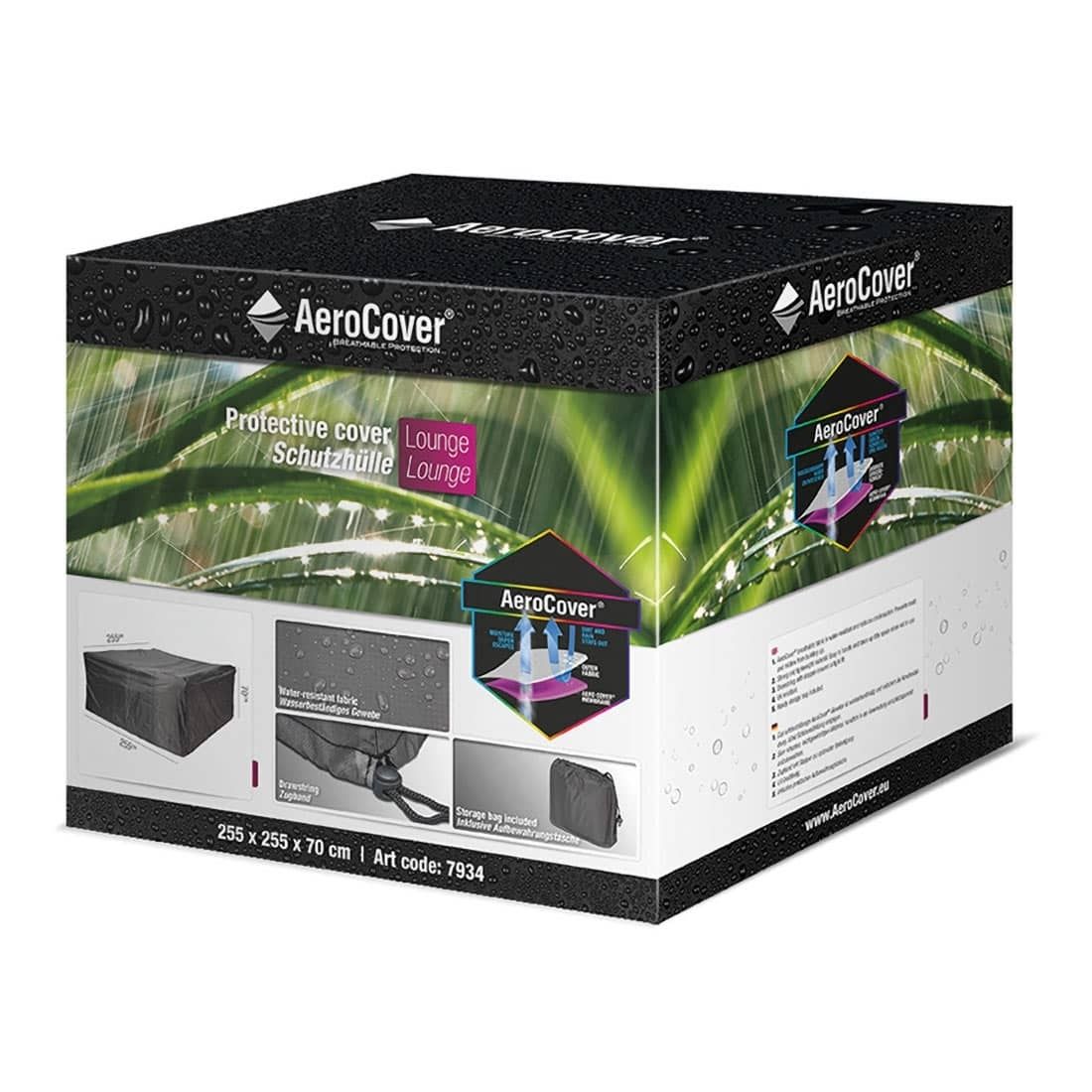 AeroCover Gartenmöbel-Set Schutzhülle 255x255x70cm