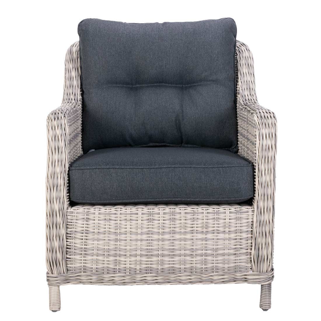 Garden Impressions Milwaukee Loungesessel Geflecht inklusive Kissen
