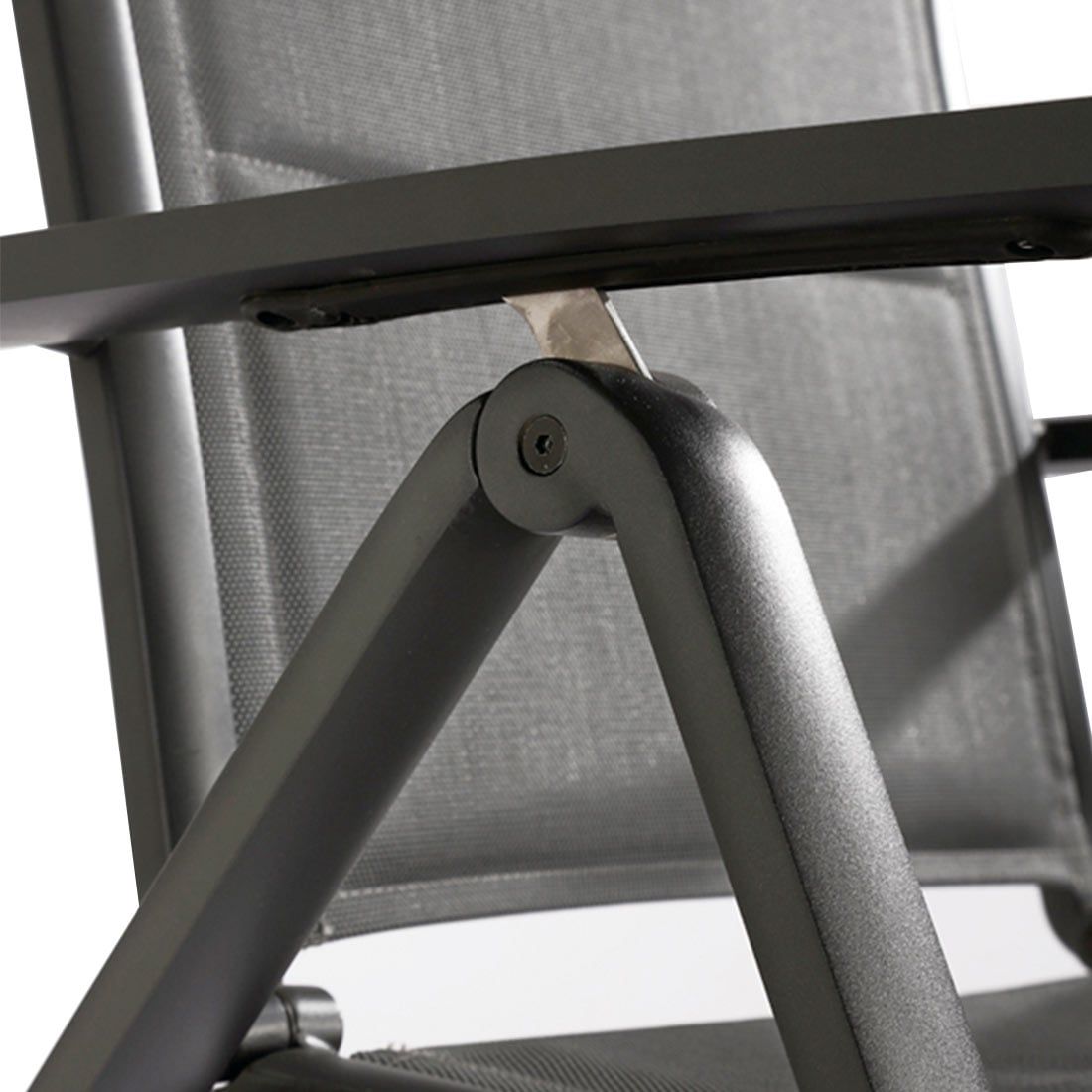 Best Varese Klappsessel verstellbar Aluminium/Ergotex