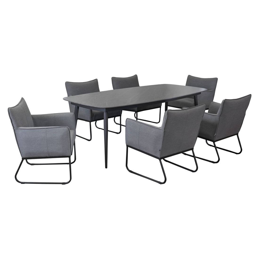 LC Garden Loma Gartensessel Aluminium/Acryl
