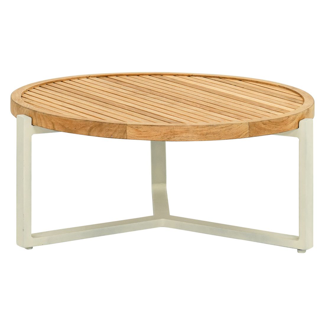 Apple Bee Monaco Loungetisch Aluminium/Teak
