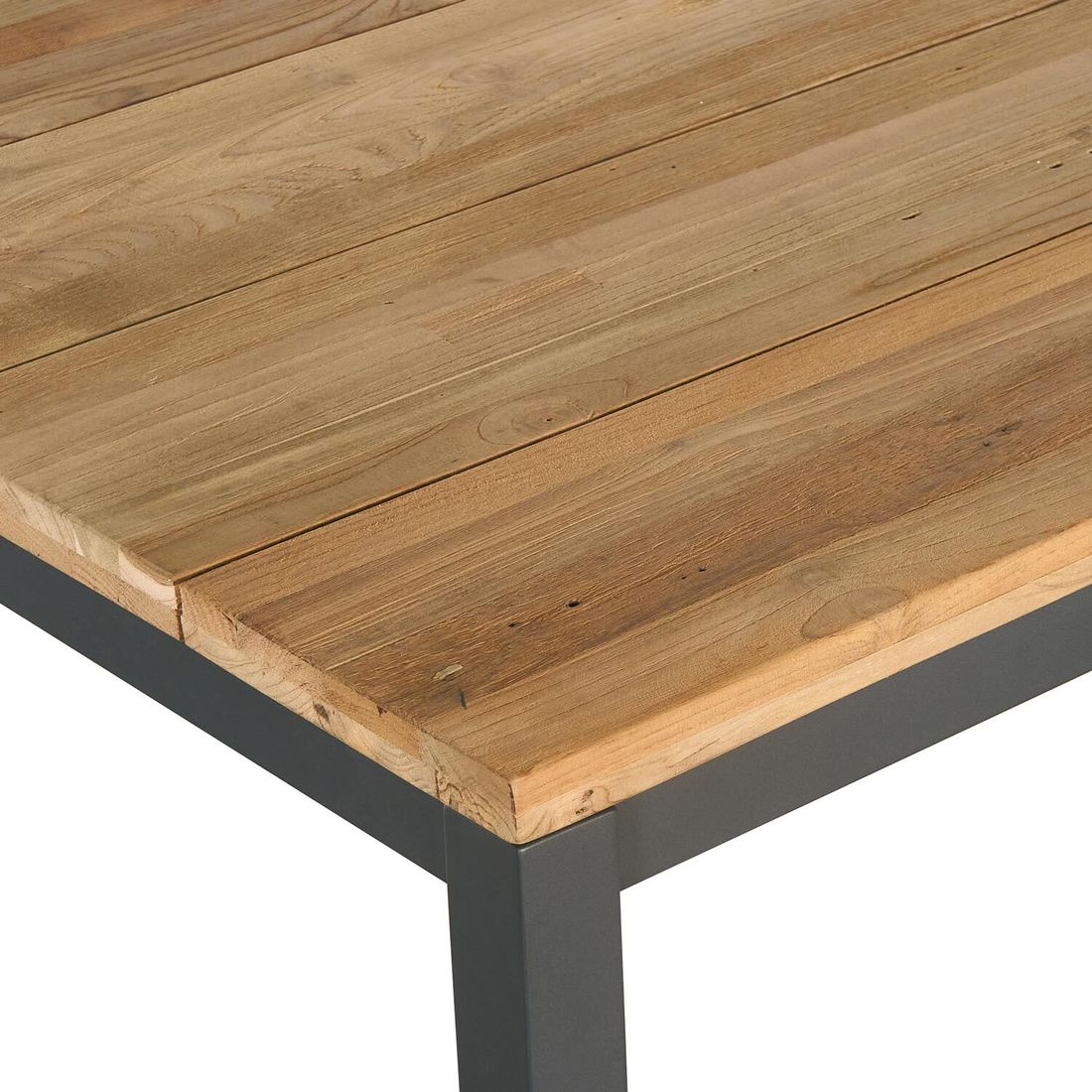 OUTLIV. Kobe Gartentisch Aluminium/Teak recycelt
