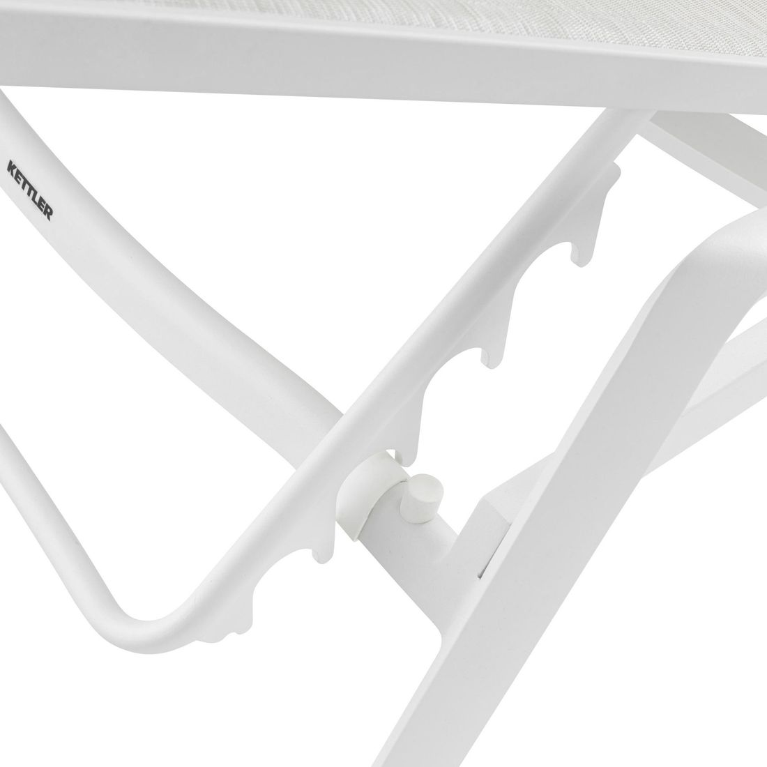 Kettler Diamond Gartenliege verstellbar Aluminium/Outdoorgewebe