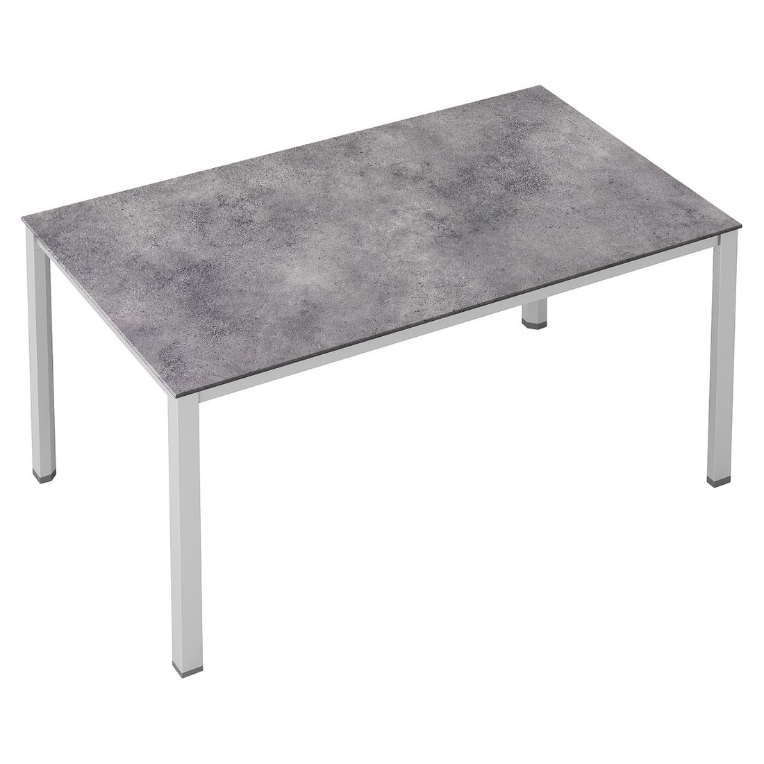 Kettler Cubic Gartentisch 140x70cm Aluminium/HPL