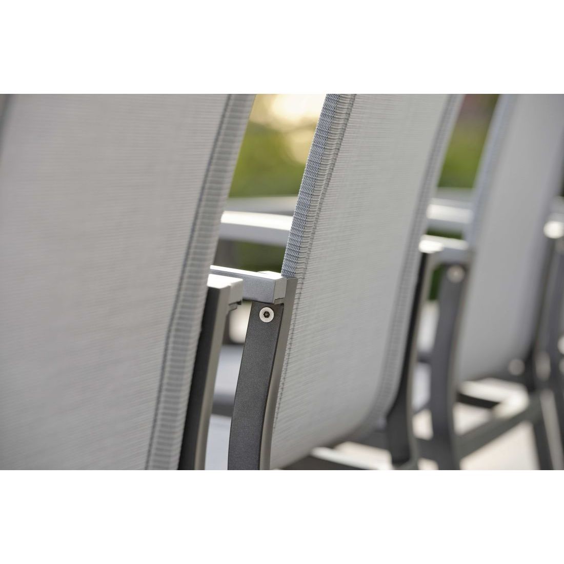 Stern Evoee Stapelsessel Aluminium/Textilene