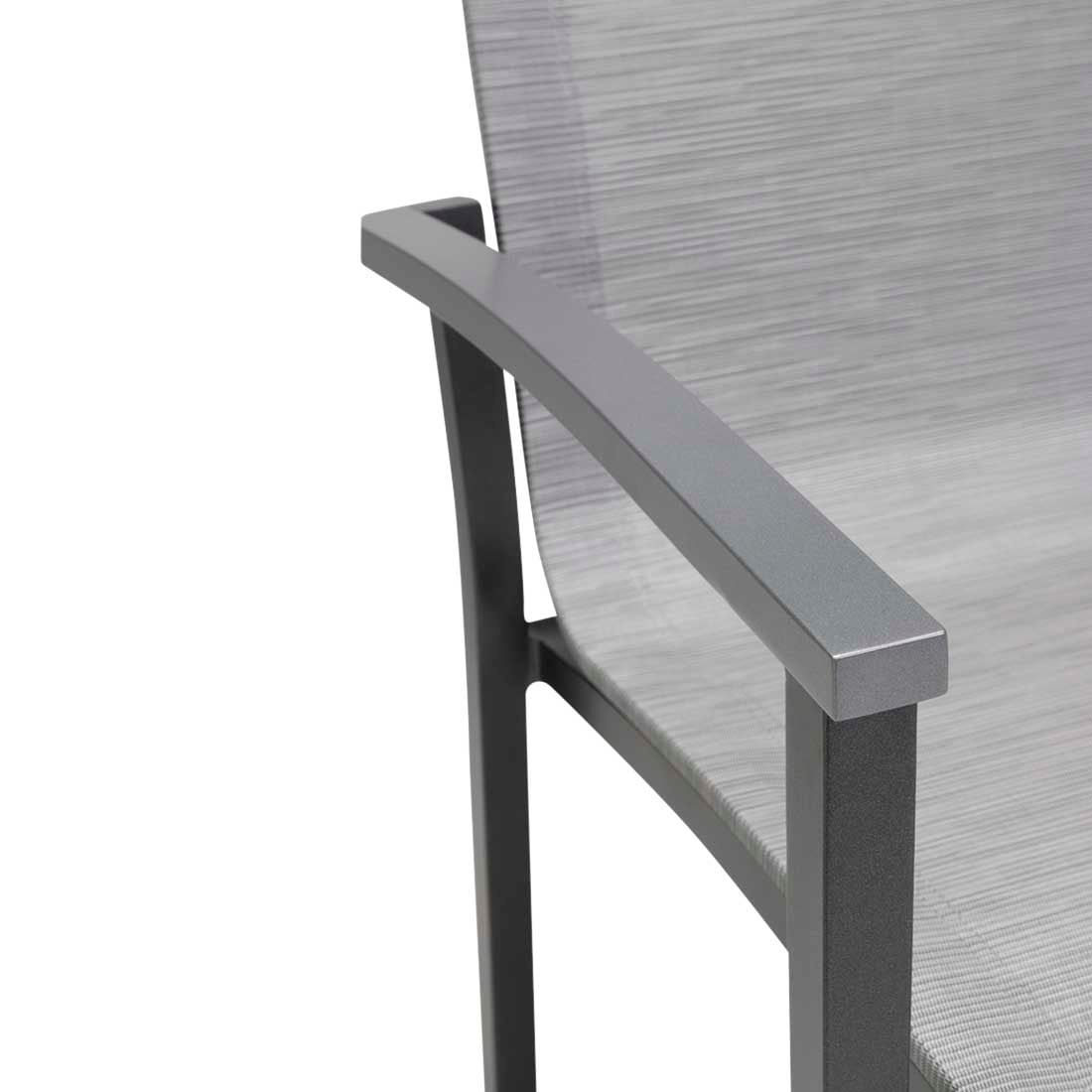 Stern Evoee Stapelsessel Aluminium/Textilene