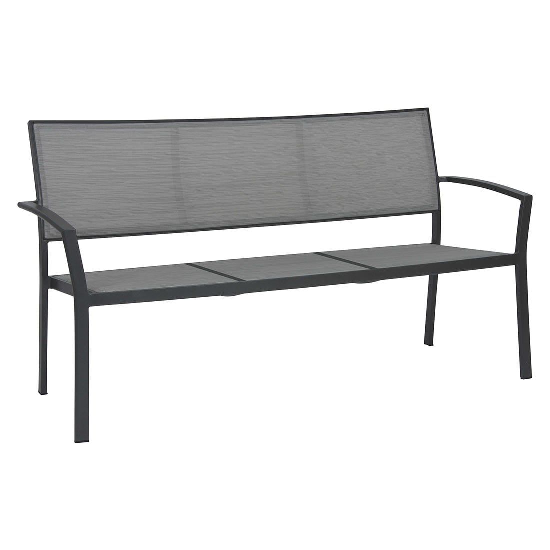Stern Allround Gartenbank Aluminium/Textilene