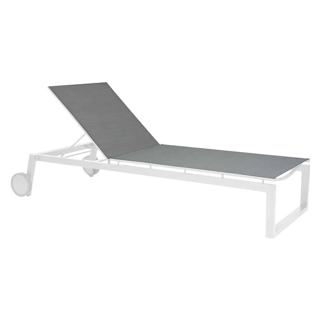 Stern Robin Gartenliege verstellbar Aluminium/Textilene
