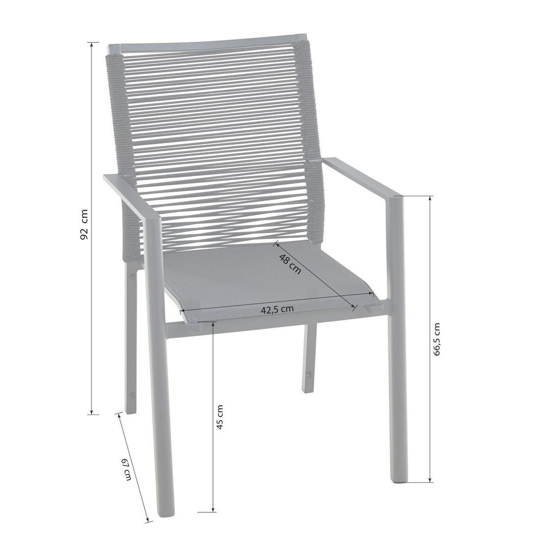 Siena Garden Bologna Gartenmöbel-Set XXL (10 Plätze) mit OUTLIV. Tisch 200/320x100,5cm