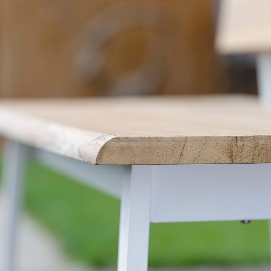 Stern Sam 3-Sitzerbank 160 cm Aluminium/Teak