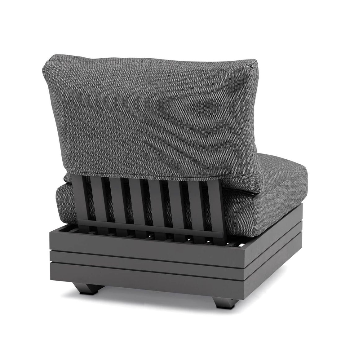 Zebra Cubo Neo Ecklounge inkl. Loungetisch Aluminium/Sunproof