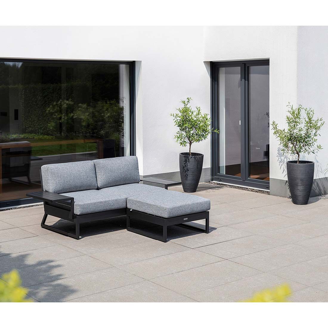 Kettler Ocean Skid Platform Gartenloungesofa Aluminium/Olefin