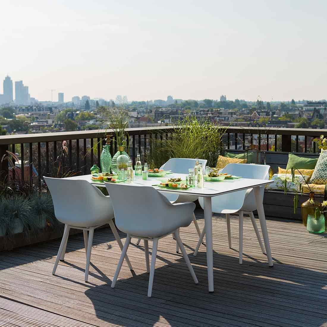 Hartman Sophie Studio Gartentisch Aluminium/HPL