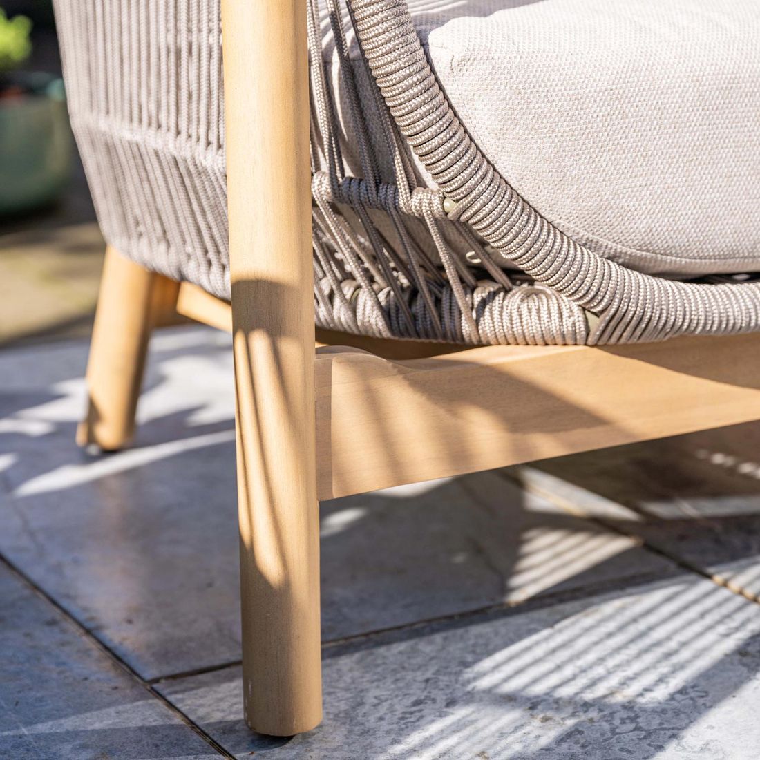 Garden Impressions Talara Loungeset inkl. Loungetisch Akazie/Rope/Kunstfaser