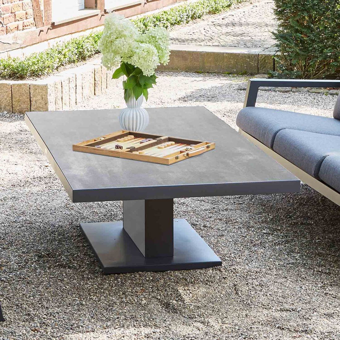 Siena Garden Talina Gartentisch Aluminium/HPL