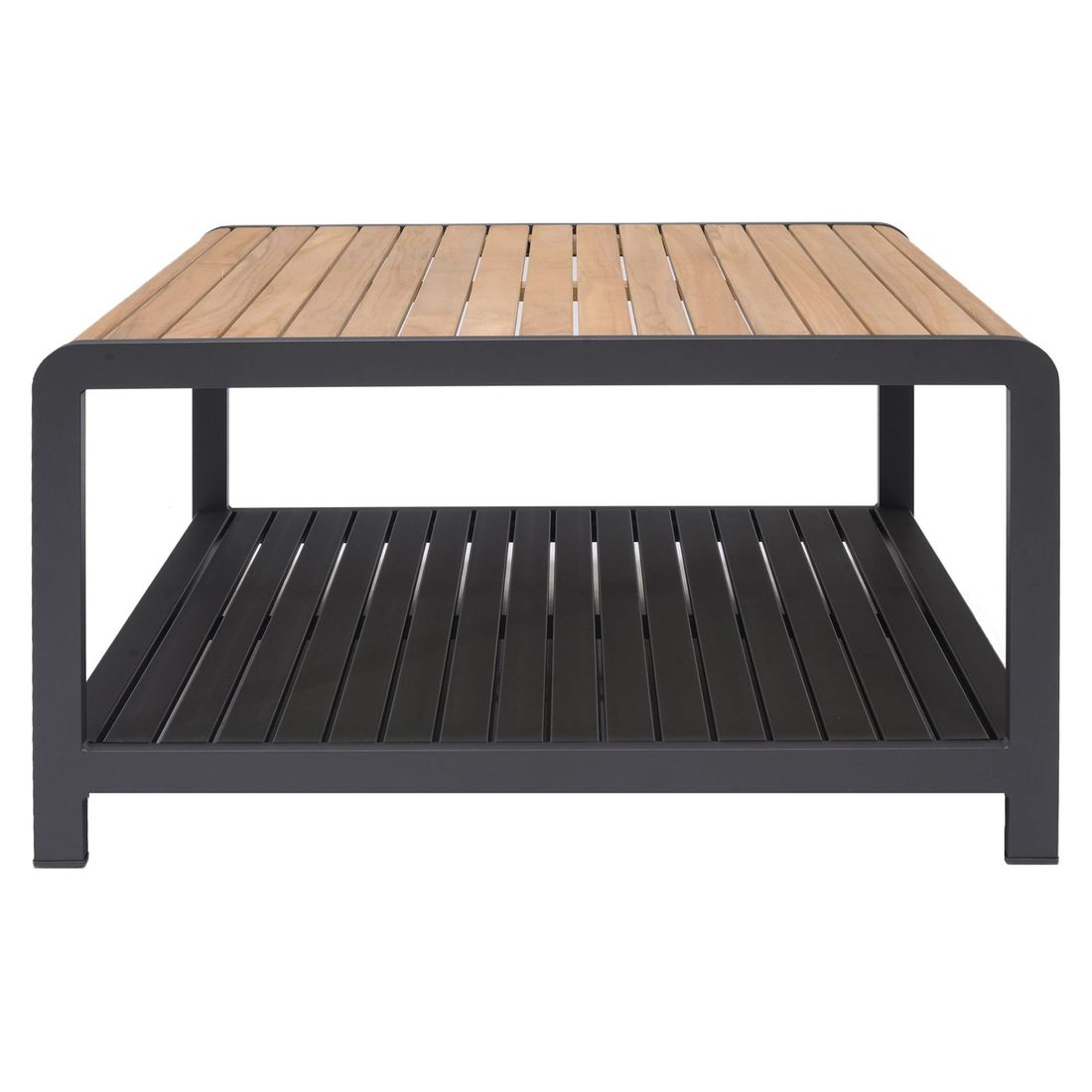 LifestyleGarden Amber Loungetisch Aluminium/Teak