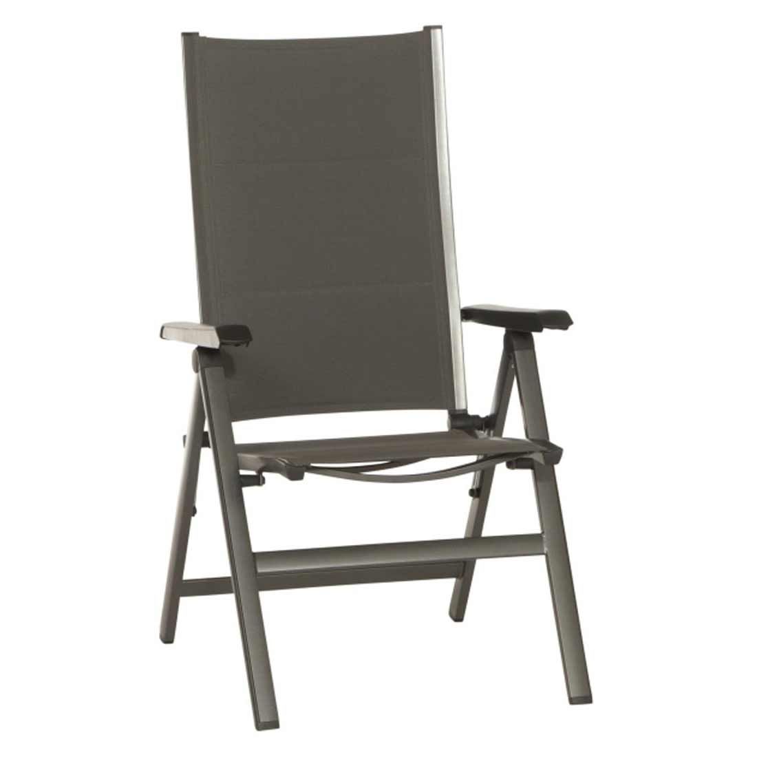 MWH Futosa Gartenmöbelset 5tlg mit Alutapo Gartentisch 160x95cm