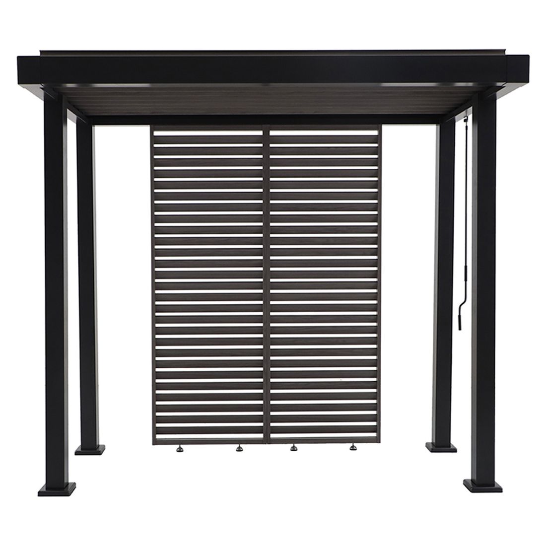 MWH Grillzebo Terrassenüberdachung 259,5x154x240cm