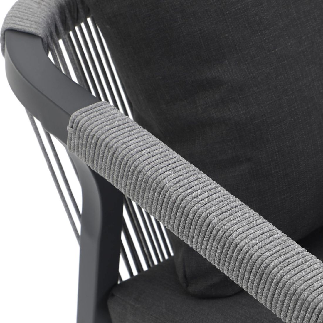 OUTLIV. Bordeaux Stapelsessel Aluminium/Rope