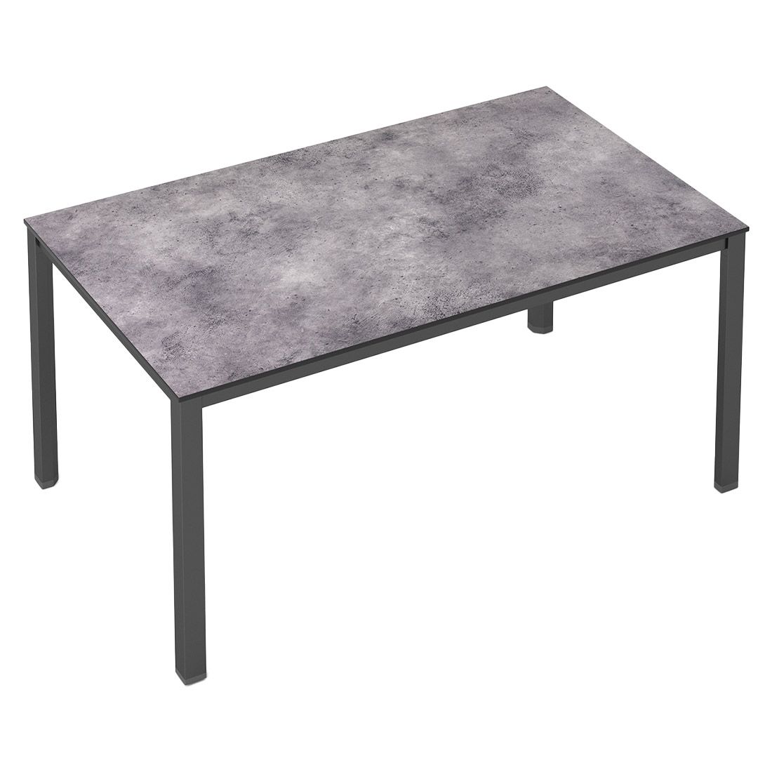 Kettler Cubic Gartentisch 160x95cm Aluminium/HPL