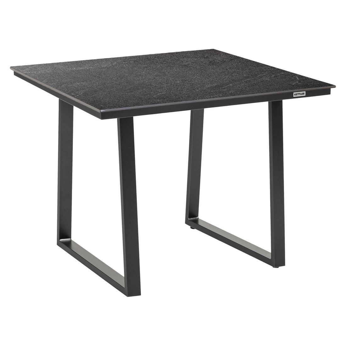 Kettler Skate Low Dining Gartentisch Aluminium/HPL
