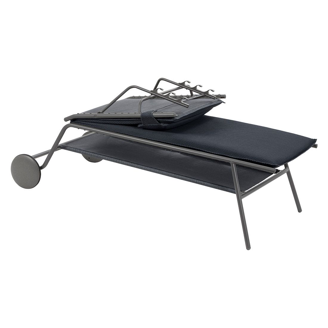 Lafuma Miami II Haut Gartenliege Stahl/BeComfort