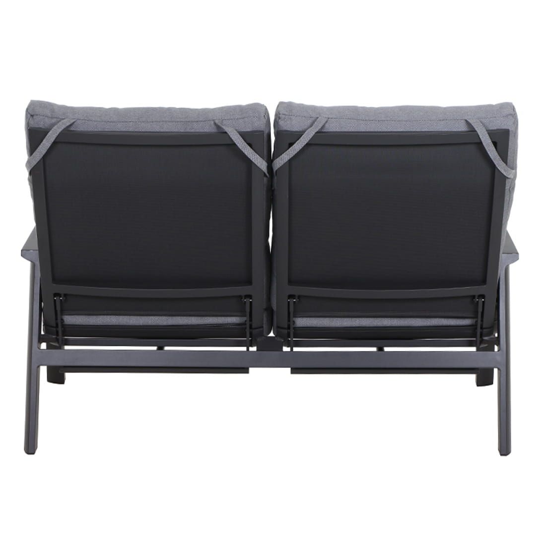 Siena Garden Valencia Gartenloungesofa verstellbar Aluminium/Polypropylen