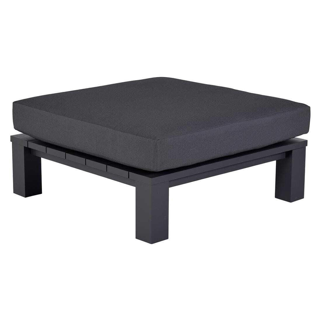 Garden Impressions Cube Loungehocker Aluminium/Kunstfaser