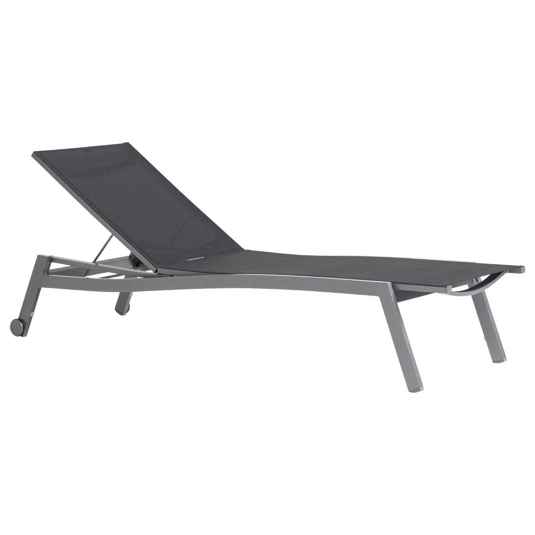 Stern Allround Gartenliege verstellbar Aluminium/Textilene