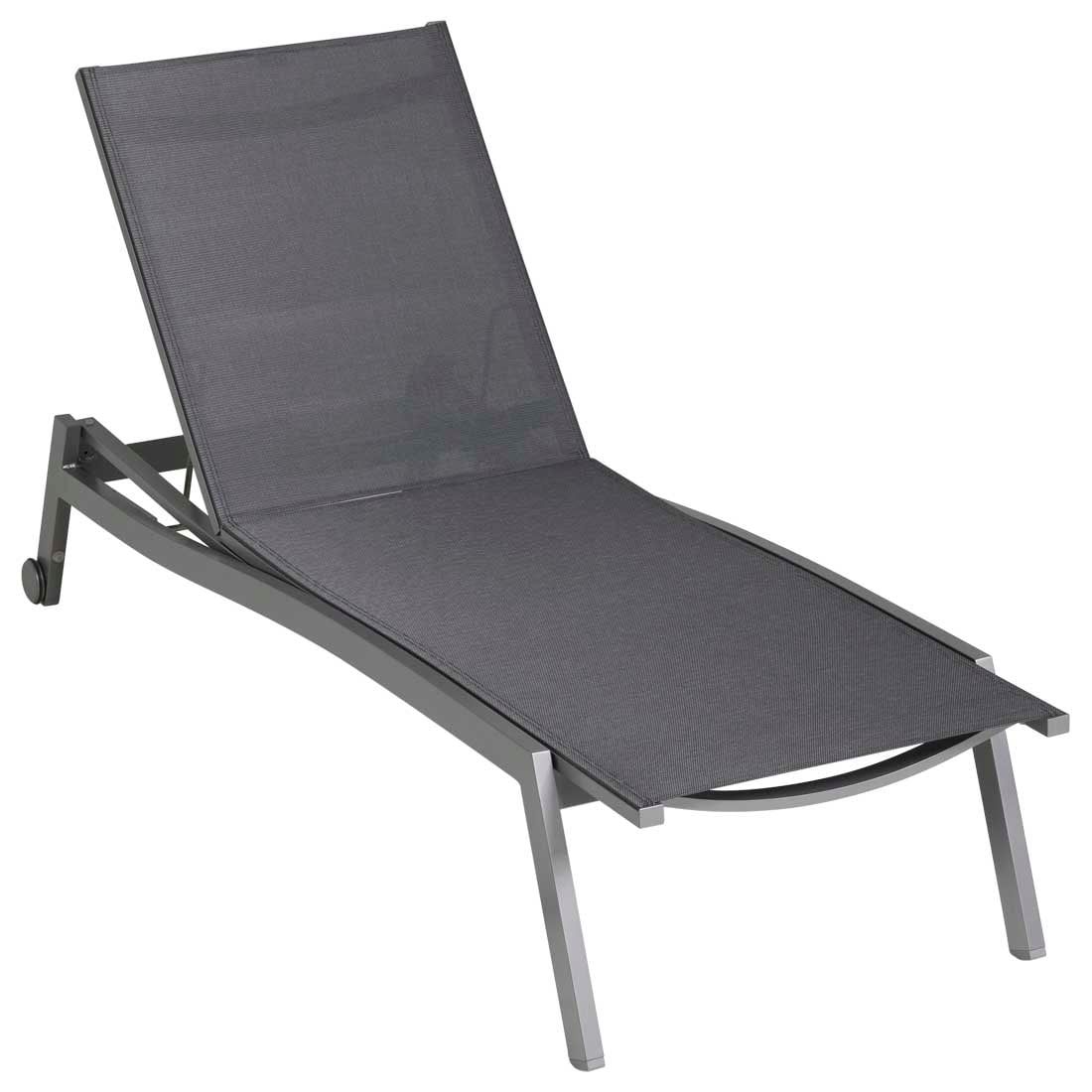 Stern Allround Gartenliege verstellbar Aluminium/Textilene