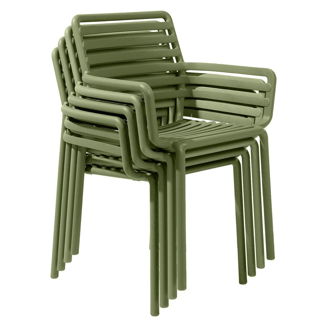 Nardi Doga Gartenmöbel-Set XL (8 Plätze) Tisch 210/280x100cm