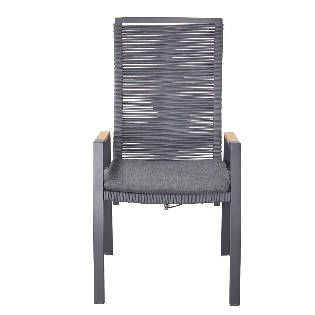 LC Garden Diwo Gartensessel verstellbar Aluminium mit Sitzkissen