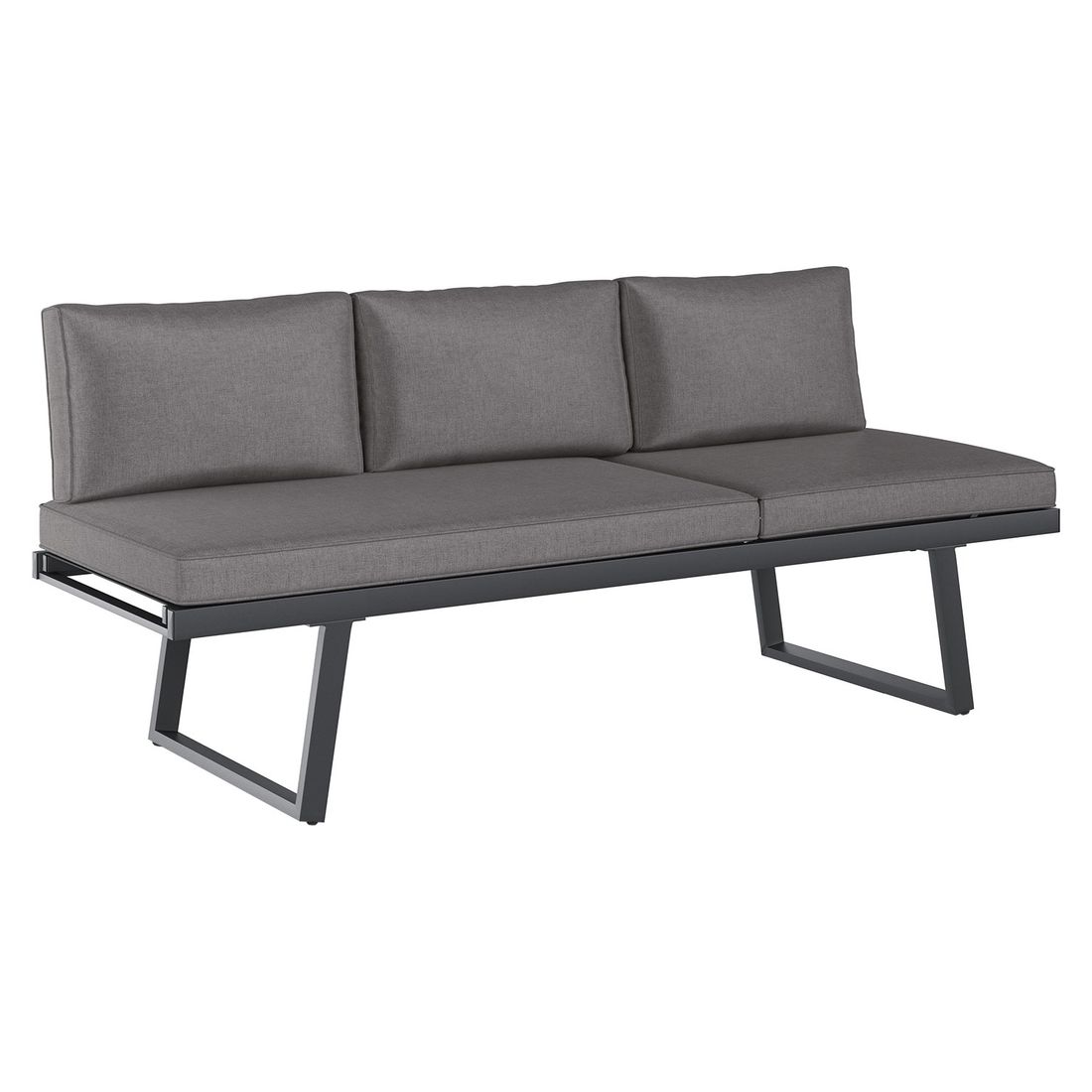 OUTLIV. Lucca Diningsofa Aluminium/Olefin