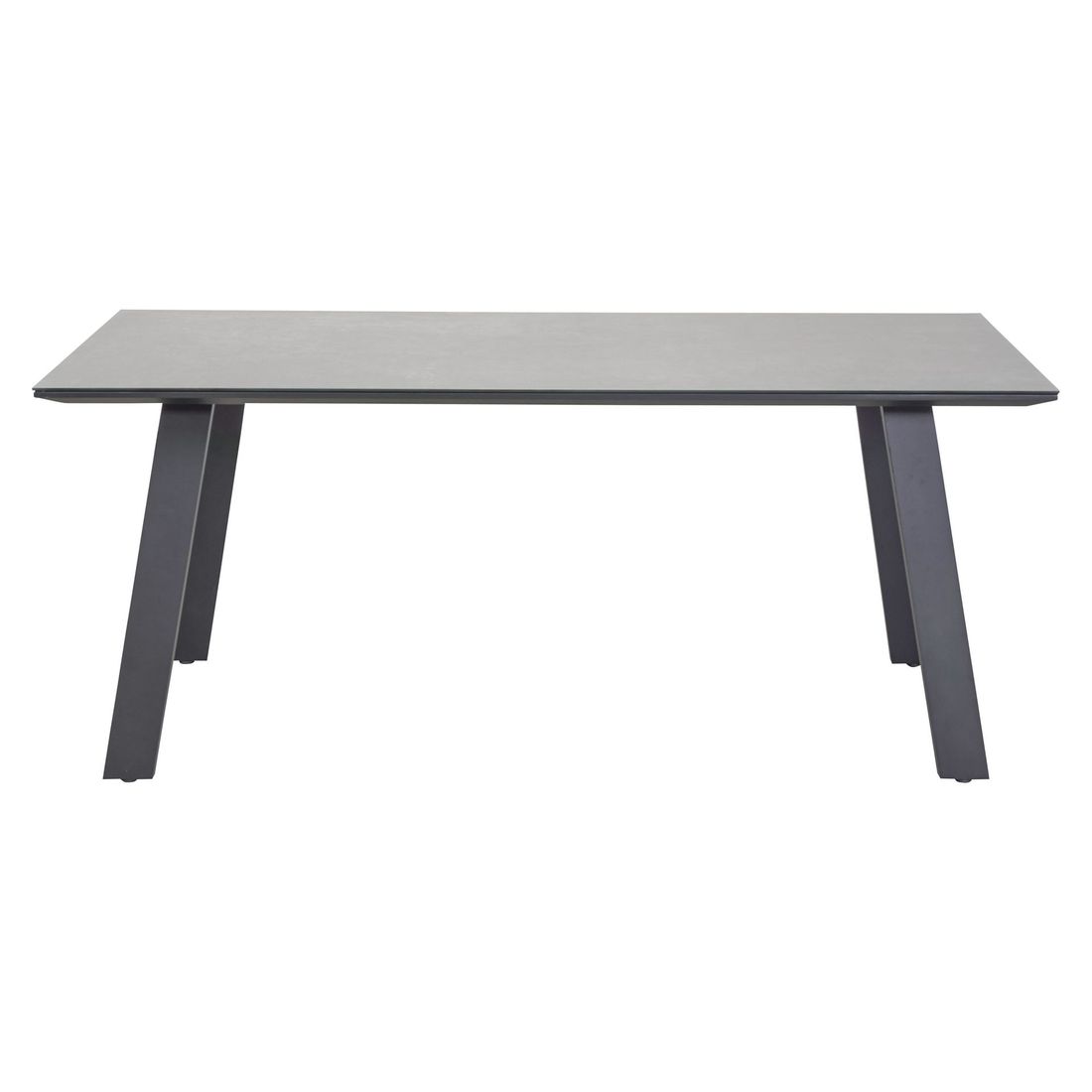 LC Garden Sunrest Gartentisch 180x90cm Aluminium/Glaskeramik