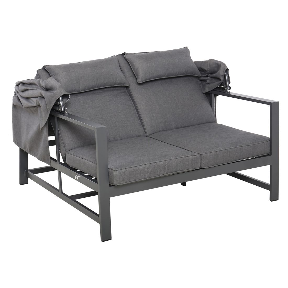 OUTLIV. Atlanta Daybed verstellbar Aluminium/Olefin