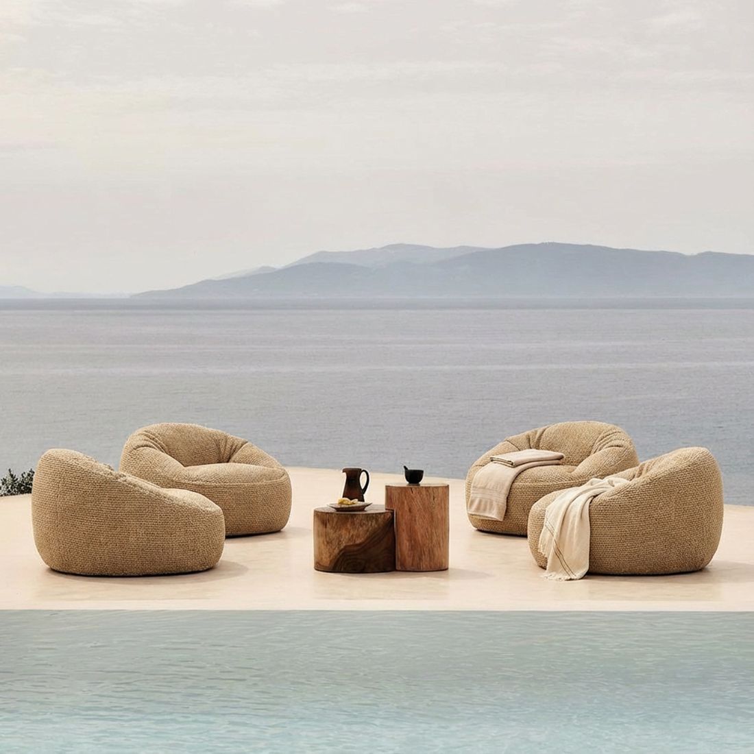 ROOLF Living Dolly Loungesessel Polypropylen