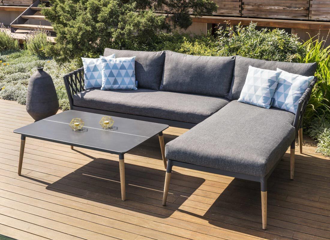 LifestyleGarden Ipanema Ecklounge Aluminium/Olefin