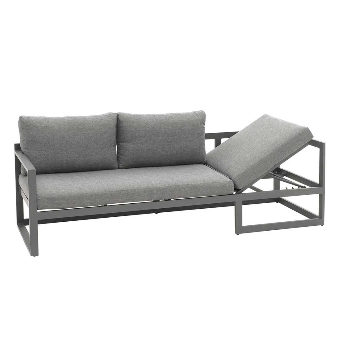 OUTLIV. Florenz Ecklounge Aluminium/Olefin