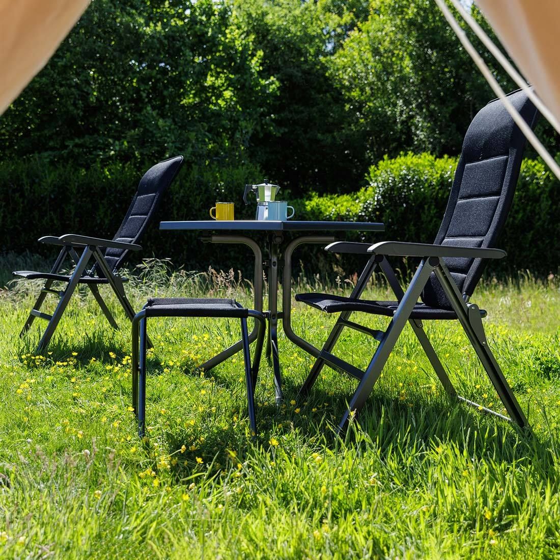 Kettler Slight Klappsessel Aluminium/Outdoorgewebe