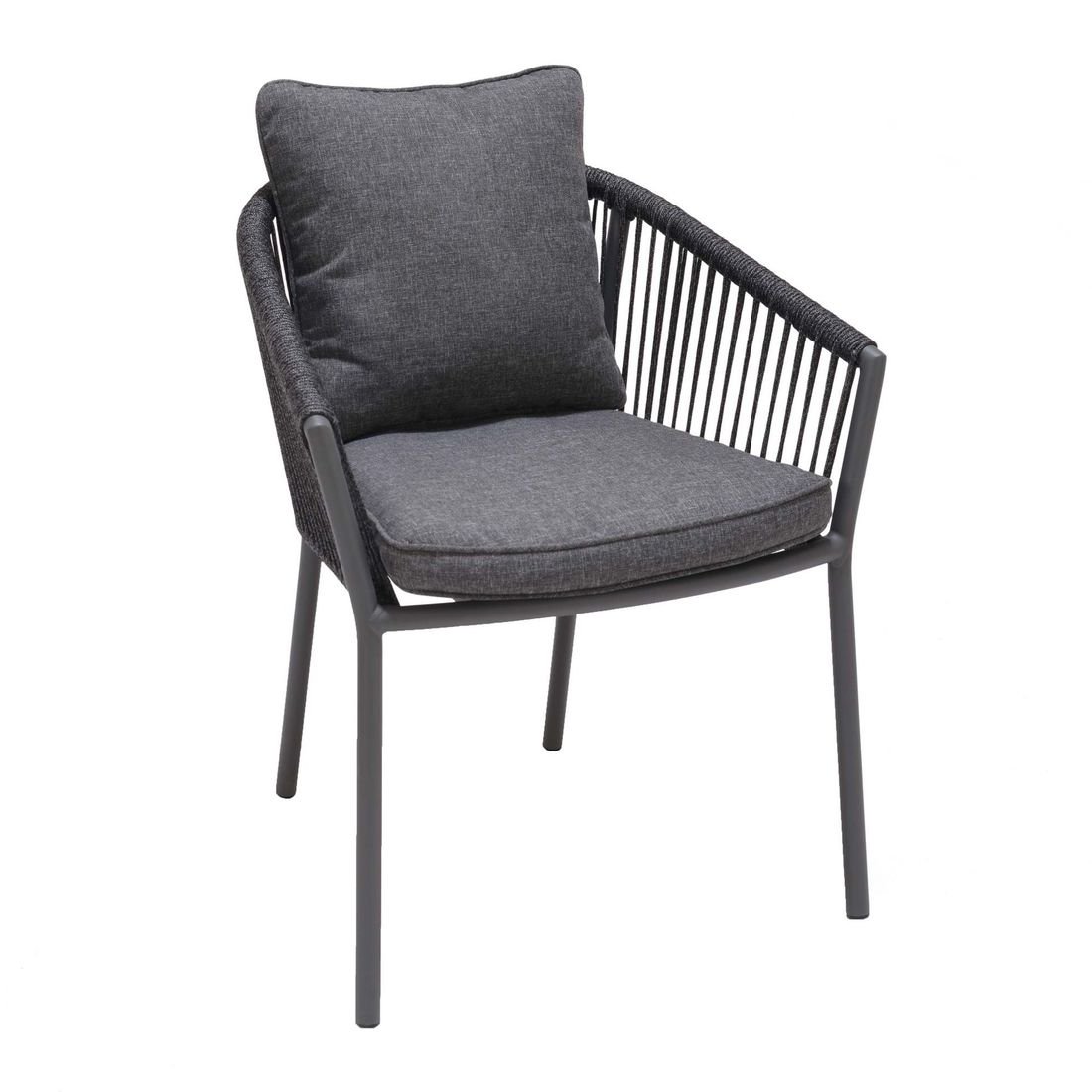 LifestyleGarden Viborg Stapelsessel Aluminium/Rope